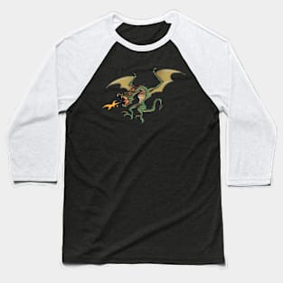 Dragon mascot Baseball T-Shirt